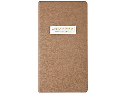 Еженедельник недатированный А6 «Total beige»