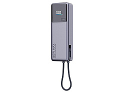 Внешний аккумулятор со встроенным кабелем Xiaomi 165W Power Bank, 10000 мАч