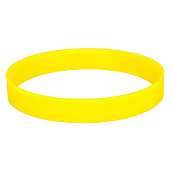 Браслет силиконовый FEST; 20 x 1,2 x 0,2 см; белый; силикон