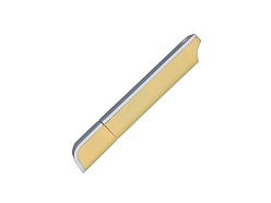 USB 2.0- флешка на 16 Гб с оригинальным двухцветным корпусом