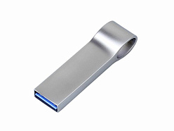 USB 2.0-флешка на 4 Гб с мини чипом и боковым отверстием для цепочки