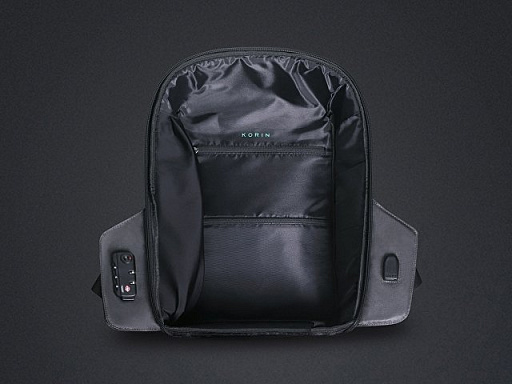 Водостойкий антикражный рюкзак Hipack для ноутбука 15.6"
