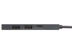 USB-хаб «Command» с коннектором 2-в-1 USB-C и USB-A, 2.0/3.0