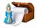белый