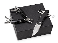 Подарочный набор с мультитулом и ножом «Blacksmith»