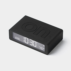 Часы настольные Flip Mini, черный