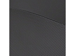 Зонт-трость «Carbon» с куполом из переработанного пластика