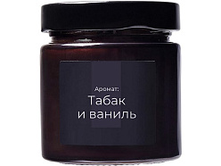 Свеча ароматическая «Noella», табак и ваниль