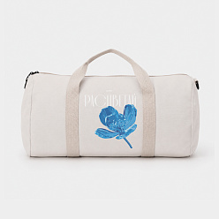 Сумка спортивная, бежевый