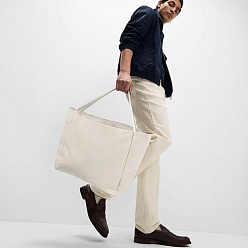 Шоппер-оверсайз «Grossbag» из переработанного хлопка, 340 г/м2