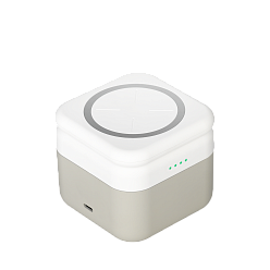 Беспроводная зарядная станция 3в1 15W Куб (Cube Wireless Magnetic)