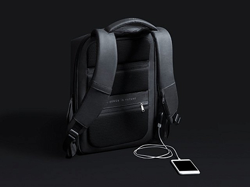 Водостойкий антикражный рюкзак Hipack для ноутбука 15.6"