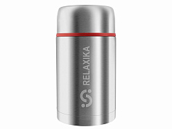 Термос для еды Relaxika «301» в чехле, 1200 мл