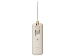 Внешний аккумулятор со встроенным кабелем Xiaomi Power Bank (Integrated Cable), 10000 мАч