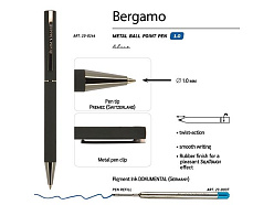 Ручка металлическая шариковая «Bergamo»