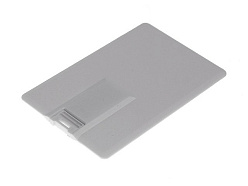 USB 3.0- флешка на 256 Гб в виде визитки, с раскладным чипом