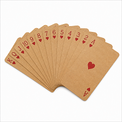 Набор игральных карт «Ace» из крафт-бумаги, натуральный
