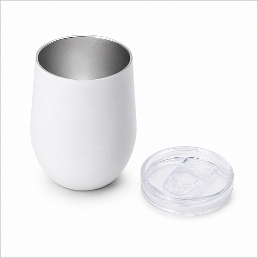 Термокружка «Vacuum mug C1», soft touch, 370 мл, средне-серый