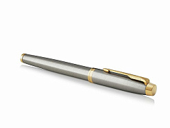 Ручка перьевая Parker «IM Metal Brushed Metal GT»