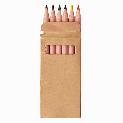 Цветные карандаши мини TINY,6 цветов