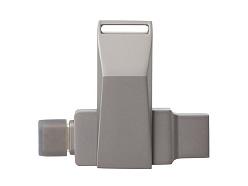 Флешка 64 ГБ USB Type-C и USB 3.0 «Тесла»