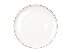 Тарелка «PLATE UNI GLD»