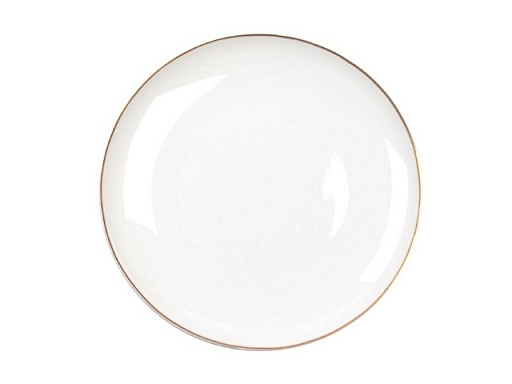 Тарелка «PLATE UNI GLD»