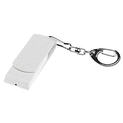 USB 2.0- флешка промо «Варуна» на 128 ГБ с поворотным механизмом