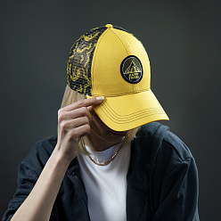 Образец бейсболка CUSTOM MERCH, 6 клиньев, пластиковая застёжка