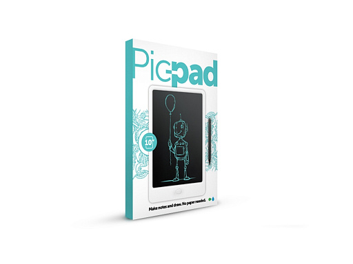 Планшет для рисования «Pic-Pad» с ЖК экраном, белый, черный