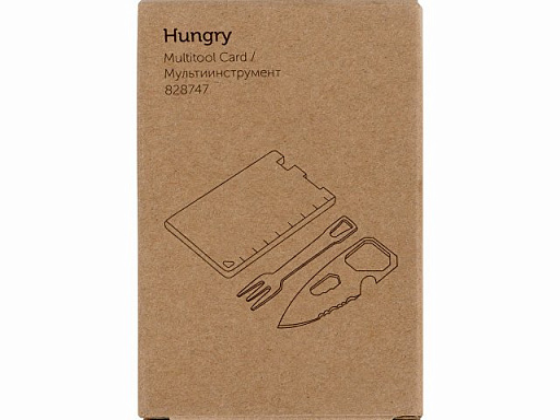 Мультиинструмент с ножом и вилкой «Hungry»