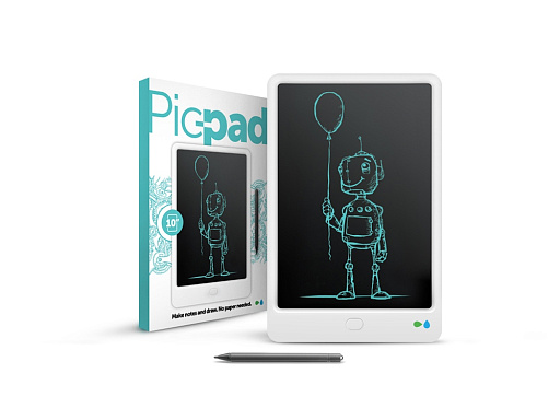 Планшет для рисования «Pic-Pad» с ЖК экраном, белый, черный