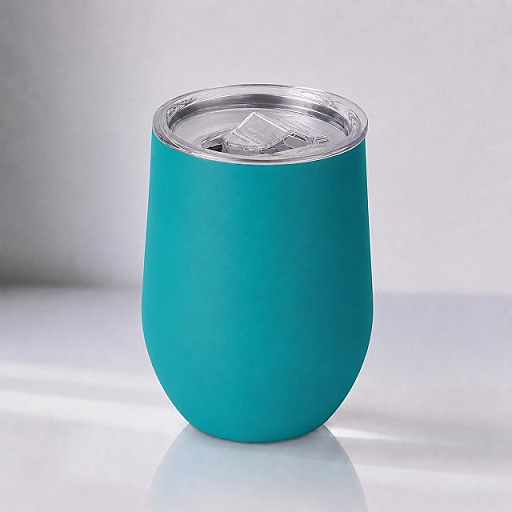 Вакуумная термокружка «Sense Gum», непротекаемая крышка, soft-touch