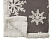Плед Snowflake новогодний с капюшоном