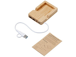 USB-хаб «Memo», 2*USB, 2*Type C