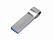 USB 2.0-флешка на 32 Гб с мини чипом и боковым отверстием для цепочки