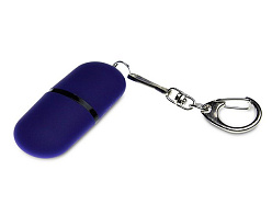 USB 2.0- флешка «Goutte Soft-touch» на 32 Гб каплевидной формы