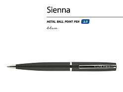 Ручка металлическая шариковая «Sienna», софт-тач