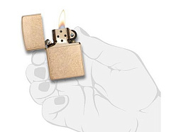 Зажигалка ZIPPO Armor™с покрытием Tumbled Brass